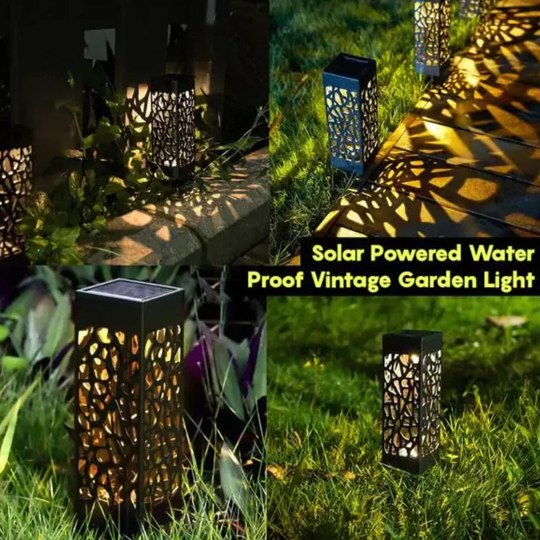 Solar Vintage Garden Light