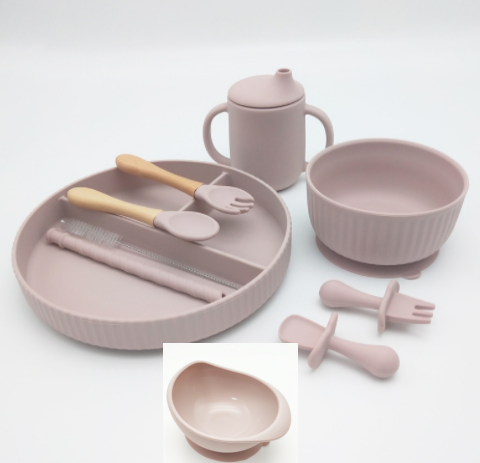 Weaning Solid Food Plate Bowl Set