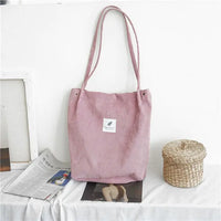 Women Corduroy Canvas Shoulder Bags