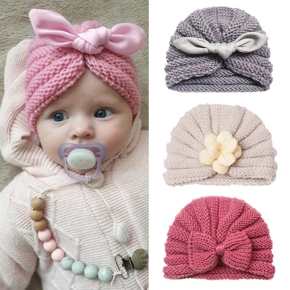 Knitted Baby Turban