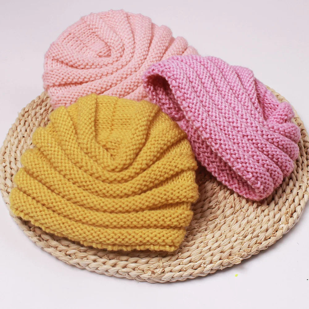 Knitted Baby Turban