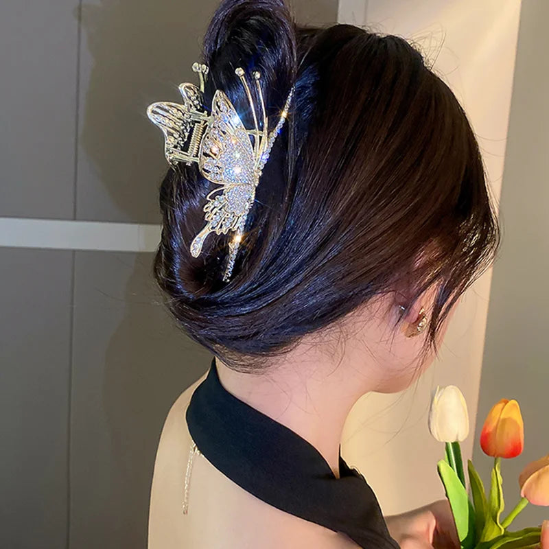 Metal Butterfly Hair Clip