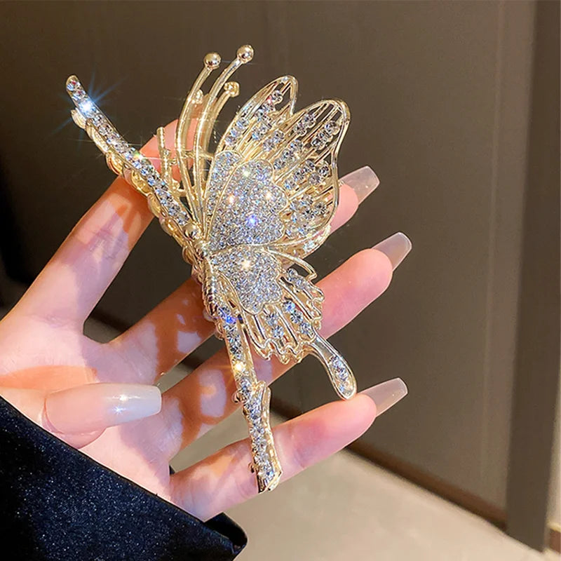 Metal Butterfly Hair Clip