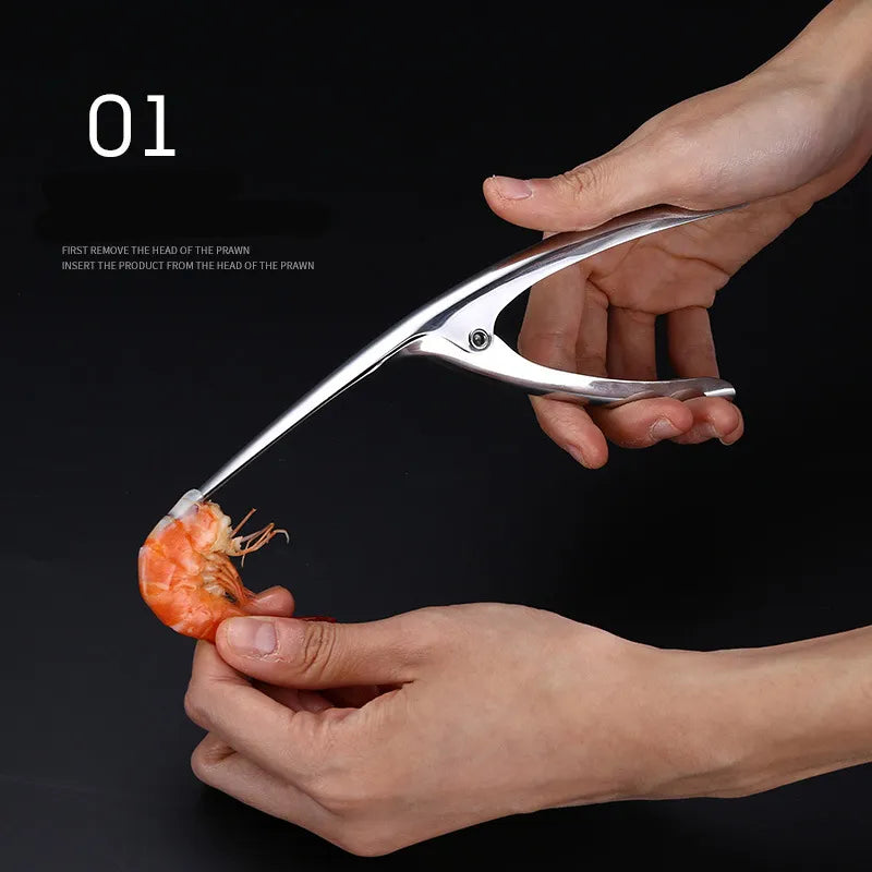 Stainless Steel Shrimp Peeler