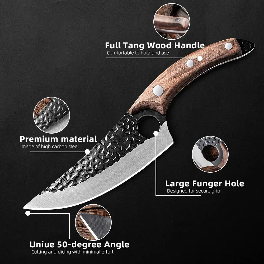 Handmade Forged Kitchen Knife