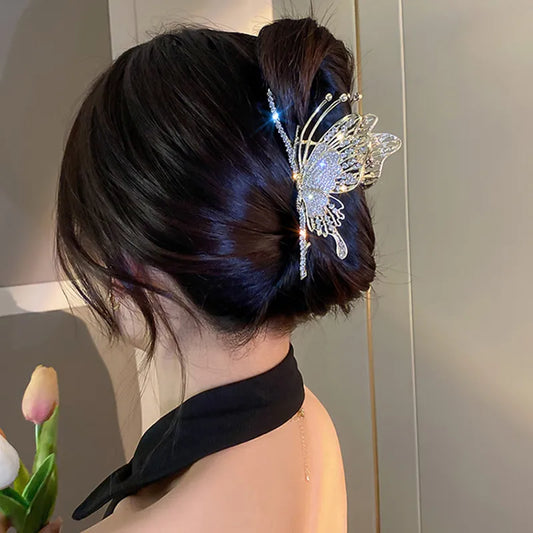 Metal Butterfly Hair Clip