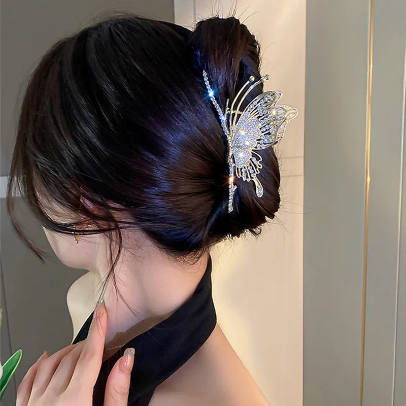 Metal Butterfly Hair Clip