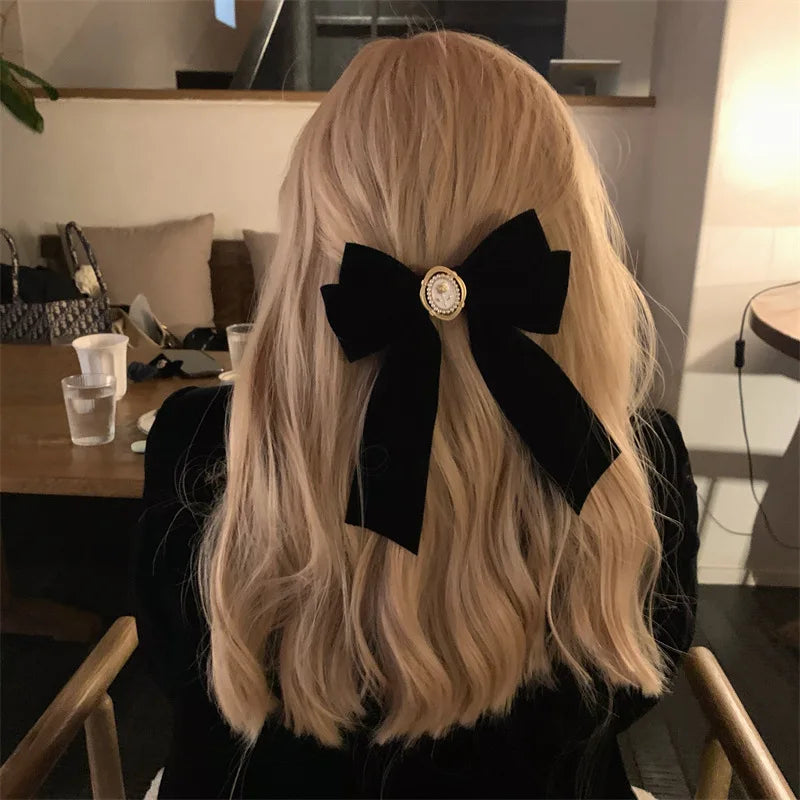 Black Velvet Bow