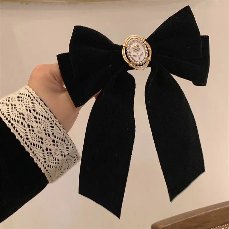 Black Velvet Bow