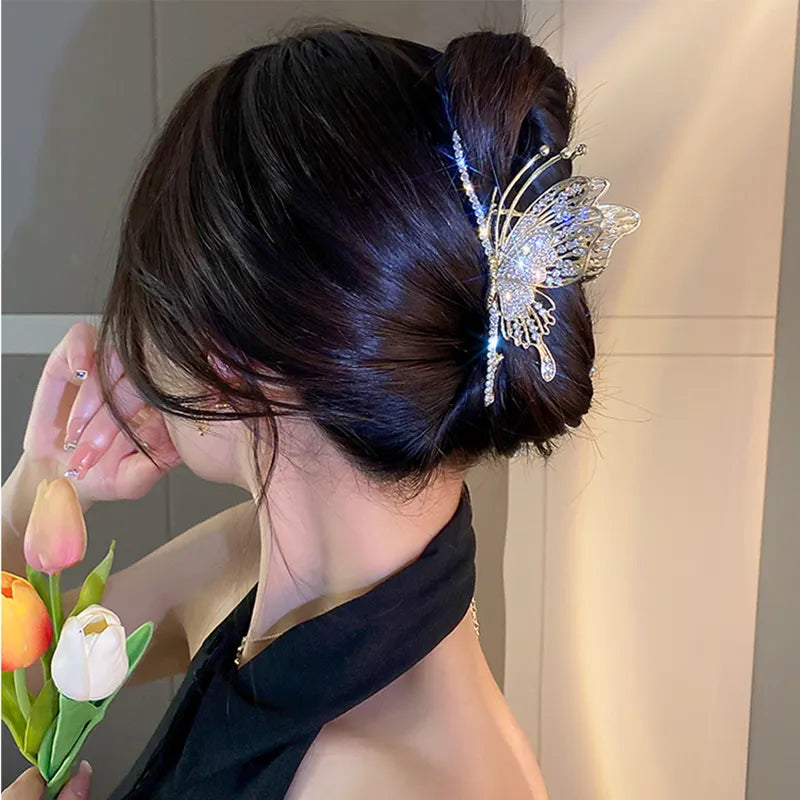 Metal Butterfly Hair Clip