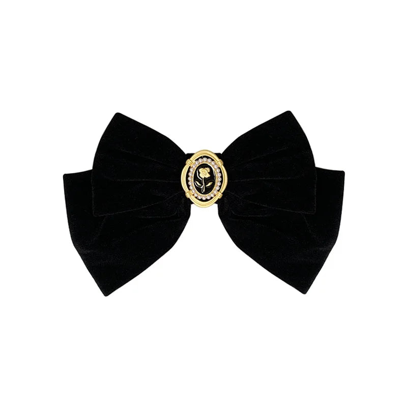 Black Velvet Bow