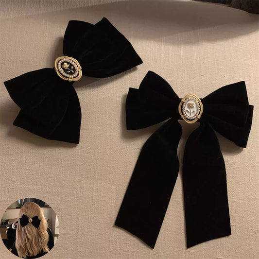 Black Velvet Bow