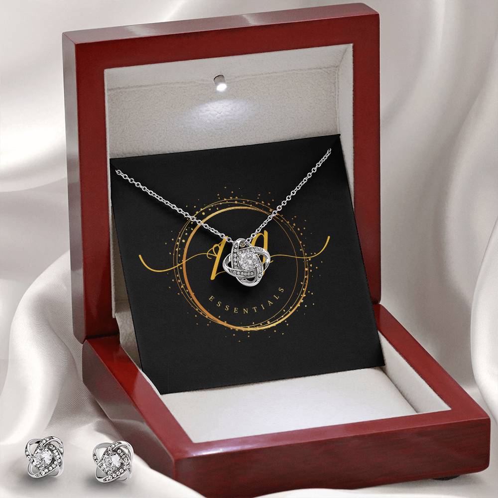 Celebrate Love with Our Exquisite Love Knot Necklace