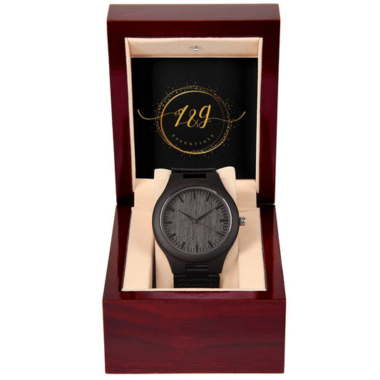 MC Wooden Watch (No Engraving)