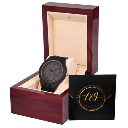 MC Wooden Watch (No Engraving)