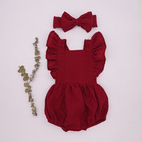 Organic Cotton Summer Baby Girl Clothes