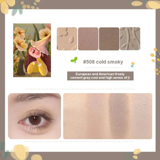 4 Color Eyeshadow Palette